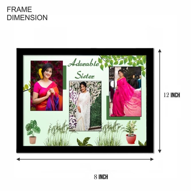 Customized Adorable Sister Frame - Image 3